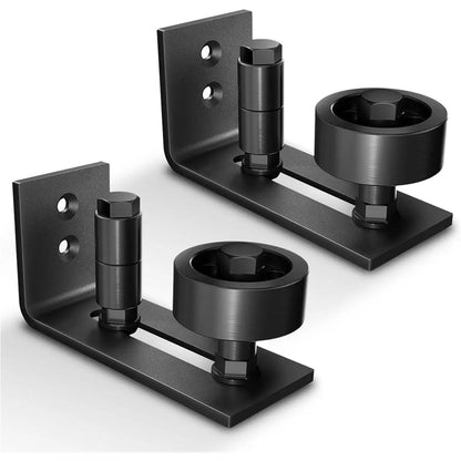 Guía de suelo ajustable para puerta corredera, 1 o 2 piezas