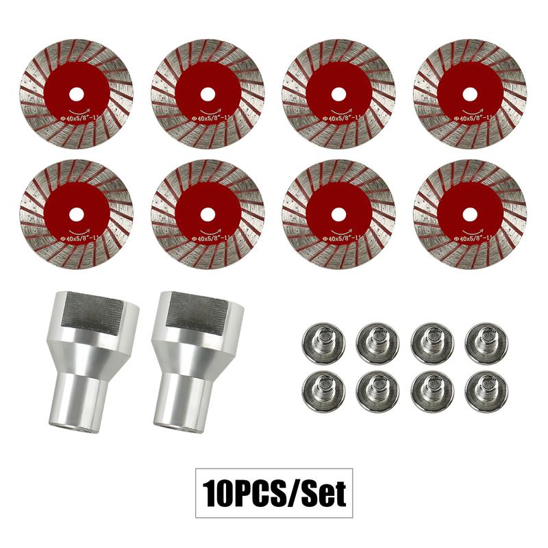 3PCS/5PCS 1.57" Diamond Saw Blades for Granite, Marble, Sandstone, Tombstone & Stone - Angle Grinder Tool for Carving, Lettering in Masonry & DIY,toolupgrade