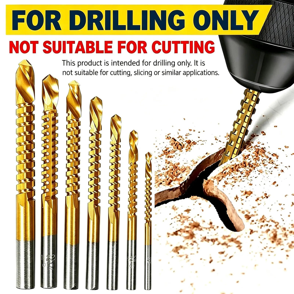 Drill Bit Set, 6 Pieces