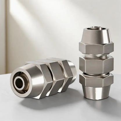 Radiant Straight Air Line Fittings for Trucks, Heavy Duty Push-In Pneumatic Quick Connect Joints, 4-16mm High Temperature Tubing Pipes, Industrial Pipe Fittings & Accessories with Quick & Easy Installation, Tubing Pipes, Pipe Fittings & Accessories