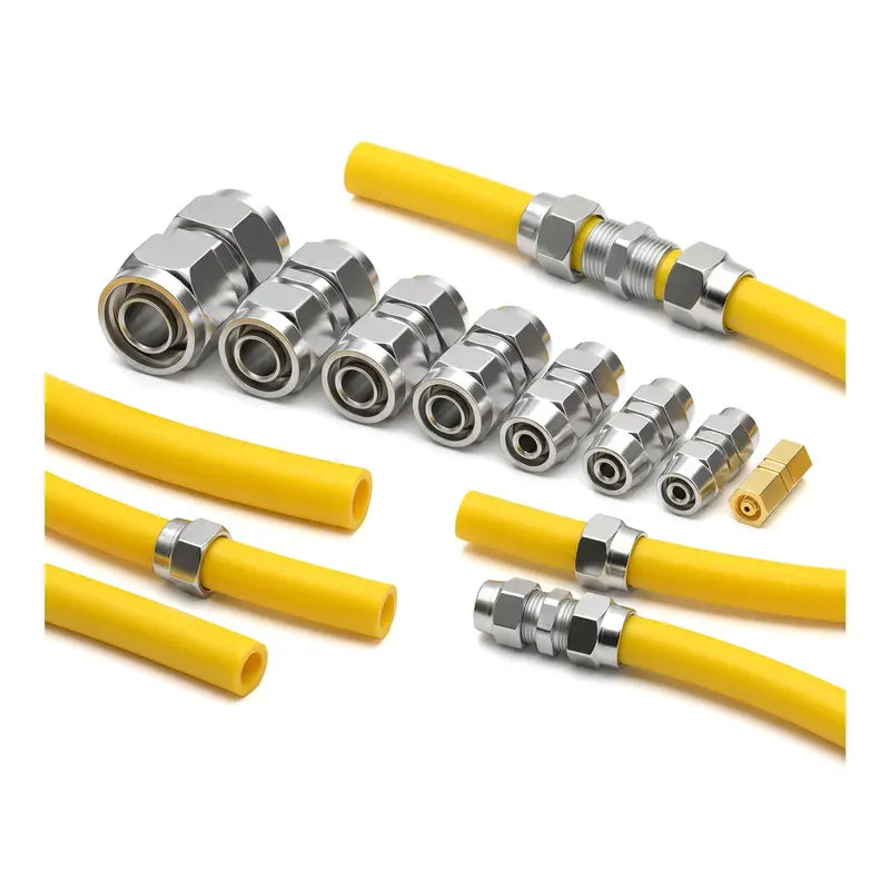 Radiant Straight Air Line Fittings for Trucks, Heavy Duty Push-In Pneumatic Quick Connect Joints, 4-16mm High Temperature Tubing Pipes, Industrial Pipe Fittings & Accessories with Quick & Easy Installation, Tubing Pipes, Pipe Fittings & Accessories