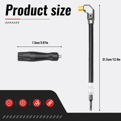 Adaptador de taladro de 90 grados para espacios reducidos