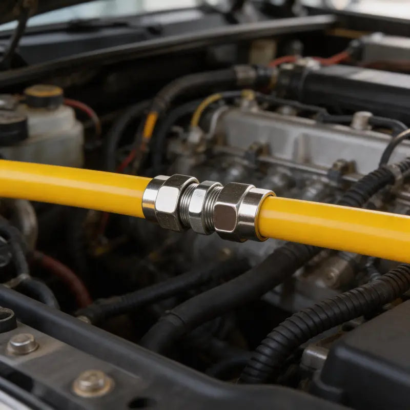 Radiant Straight Air Line Fittings for Trucks, Heavy Duty Push-In Pneumatic Quick Connect Joints, 4-16mm High Temperature Tubing Pipes, Industrial Pipe Fittings & Accessories with Quick & Easy Installation, Tubing Pipes, Pipe Fittings & Accessories