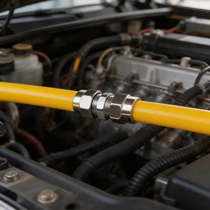 Radiant Straight Air Line Fittings for Trucks, Heavy Duty Push-In Pneumatic Quick Connect Joints, 4-16mm High Temperature Tubing Pipes, Industrial Pipe Fittings & Accessories with Quick & Easy Installation, Tubing Pipes, Pipe Fittings & Accessories