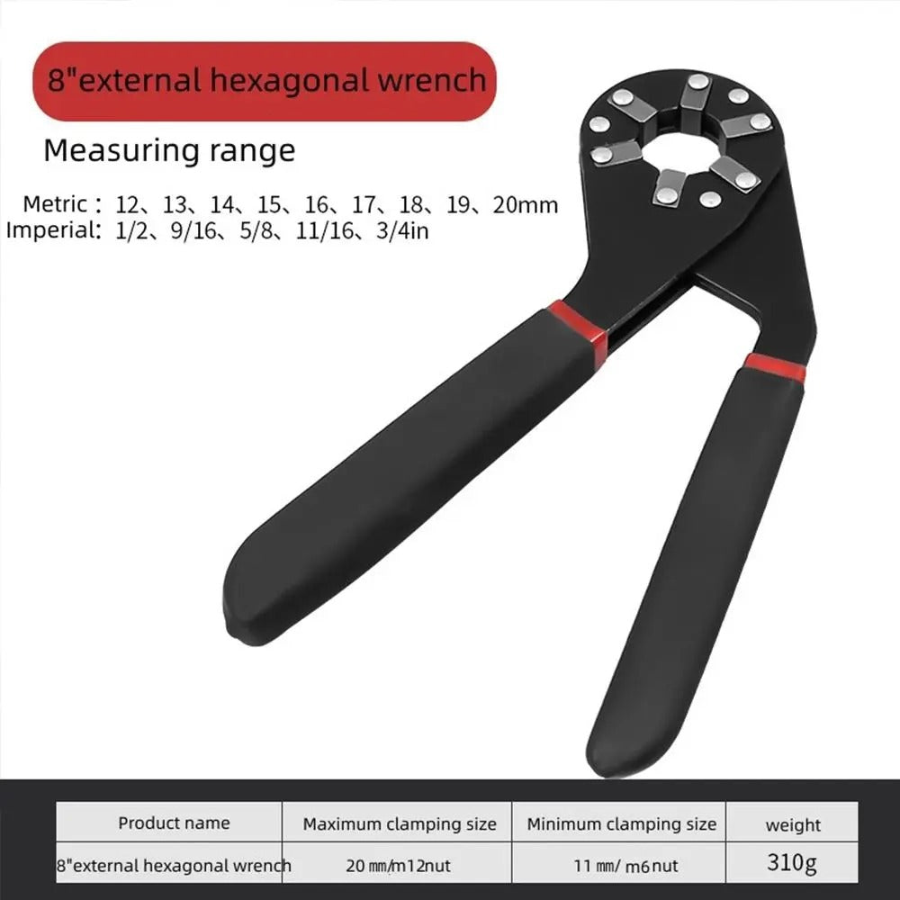 Self-Adjusting Wrench, 6 Inch