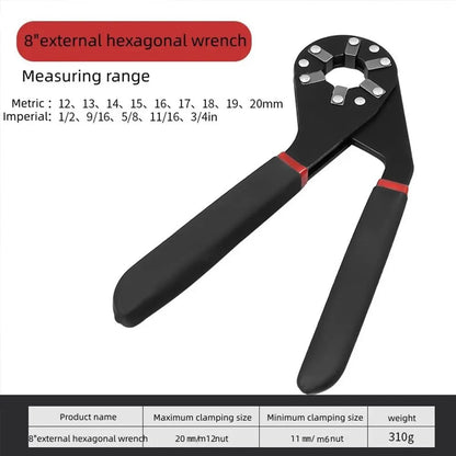 Self-Adjusting Wrench, 6 Inch