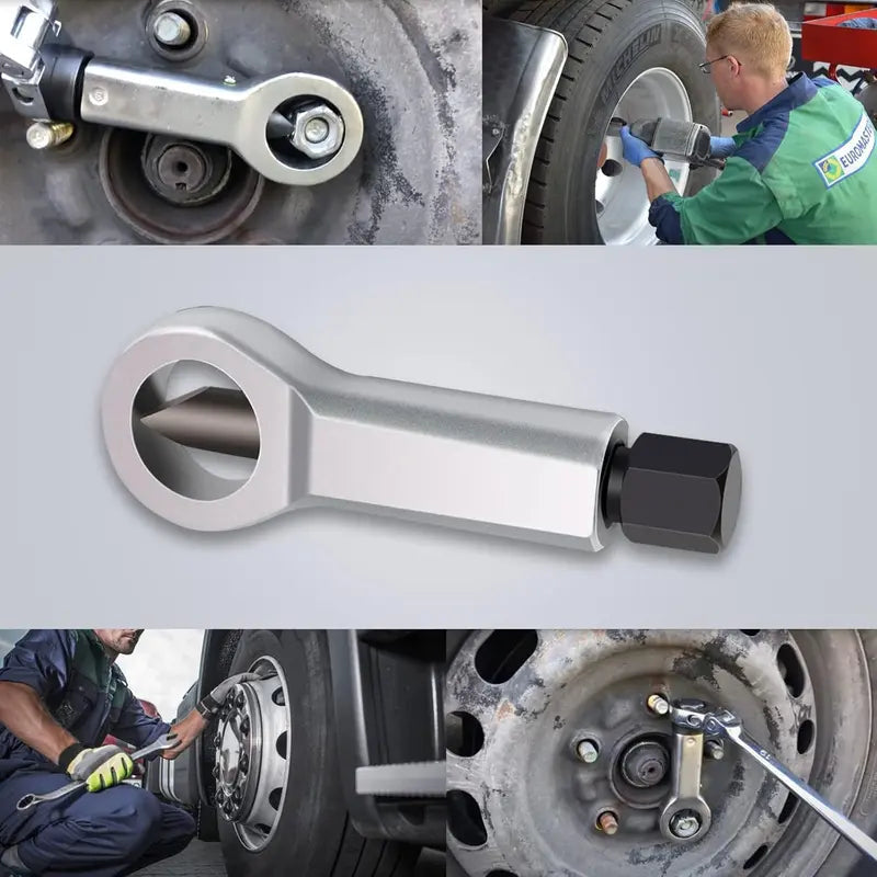 Nut Splitter Tool, Heavy Duty Manual Nut Cracker and Remover, Rusty Nut Breaker for Removing Damaged or Seized Nuts, Summervibes