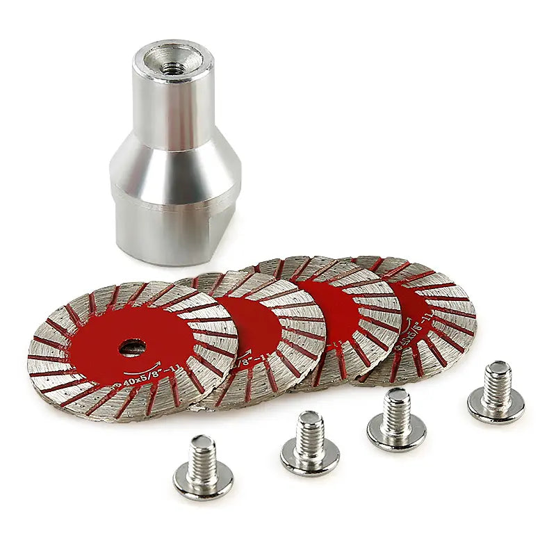 3PCS/5PCS 1.57" Diamond Saw Blades for Granite, Marble, Sandstone, Tombstone & Stone - Angle Grinder Tool for Carving, Lettering in Masonry & DIY,toolupgrade
