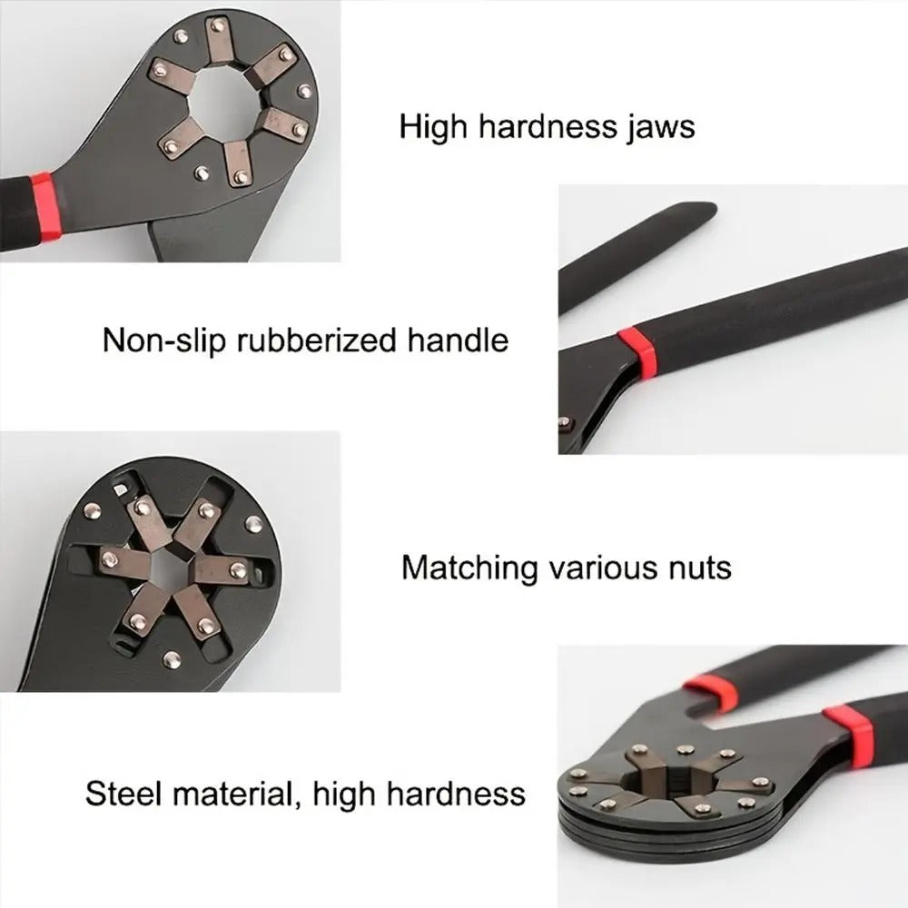 Self-Adjusting Wrench, 6 Inch