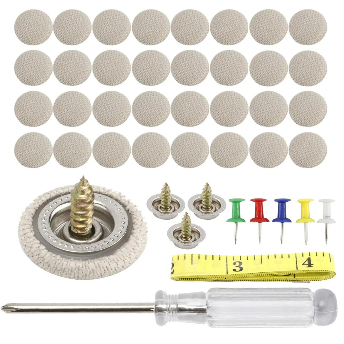 Car Headliner Repair Buttons, 20 / 50 / 100 Pieces