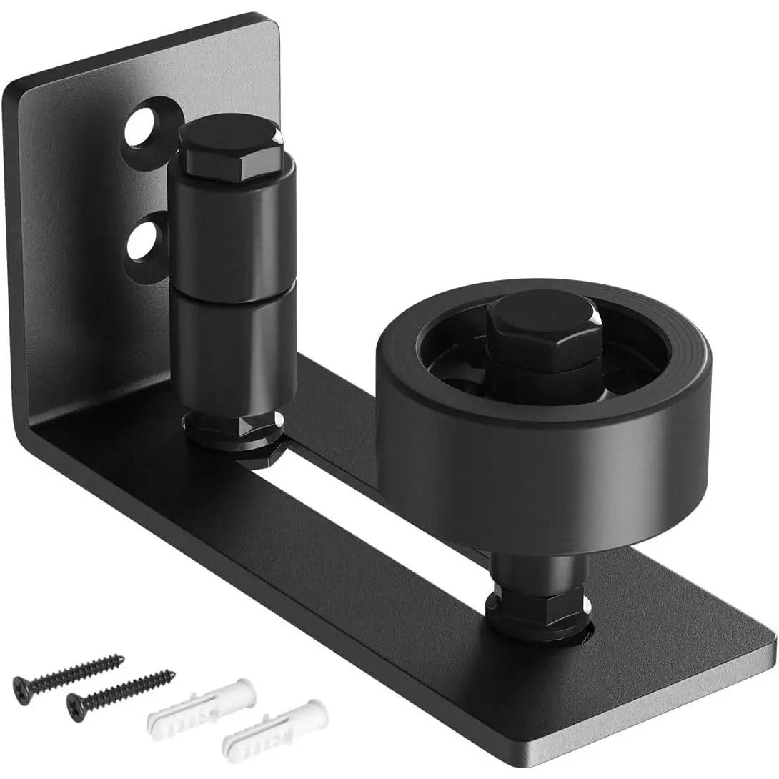 Guía de suelo ajustable para puerta corredera, 1 o 2 piezas