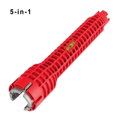 Kit de llave de carraca para grifo, opciones 5 en 1 u 8 en 1